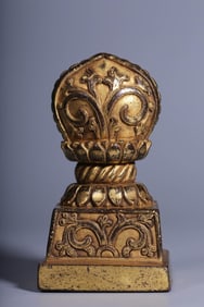 A Gilt Bronze Seal