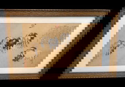 A Chinese Framed Art