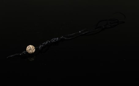 A Silver Ball Pendant Necklace