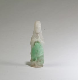 A Carved Jade Pendant