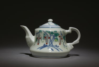 A Doucai Teapot