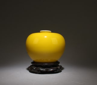 A Chinese Yellow Water Dropper