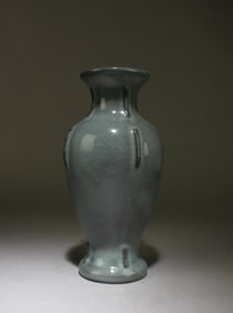 Chinese Crackleware Glazed Vase