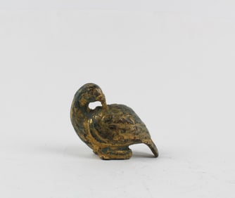 A Gilt Bronze Figurine