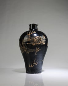 A Pottery Meiping Vase