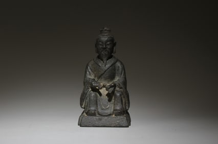 A Bronze Figure Statue