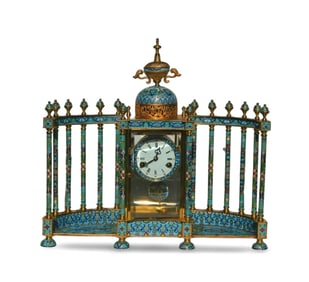A Cloisonne Clock