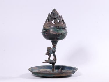 A Bronze Boshan Censer