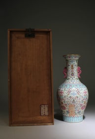 A Fencai Vase