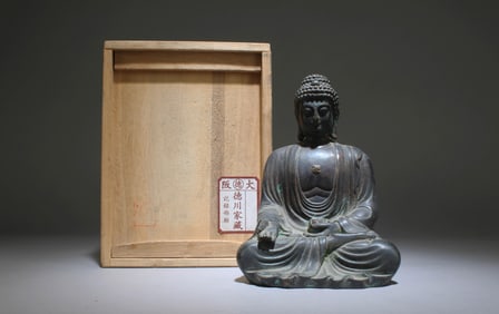 A Bronze Buddha Statue