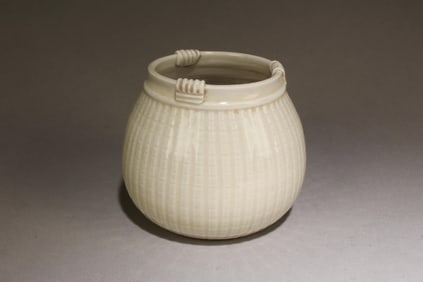 A Chinese White Glazed Jar
