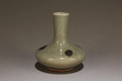 A Celedon Longquan Spotted Vase