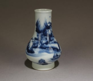 A Chinese Blue and White Vase