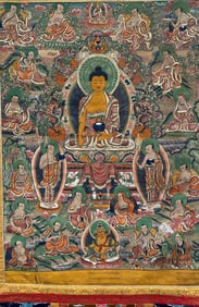 A Tibetan Thangka
