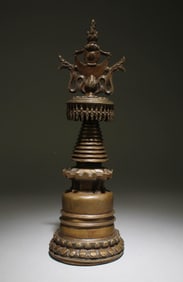 A Bronze Stupa