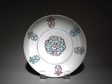 A Doucai Plate