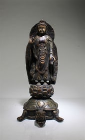 A Bronze Buddha Statue