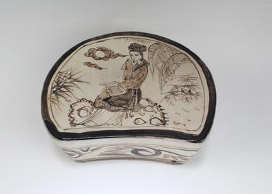 Chinese Lady Cizhou Pillow