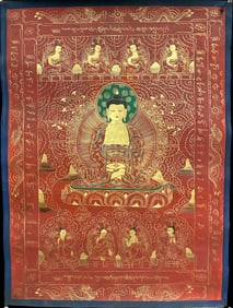 A Tibetan Thangka