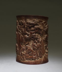 Chinese Bamboo Brushpot