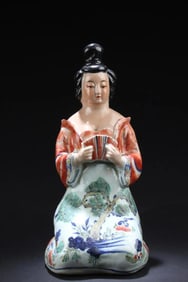 A Porcelain Horse Figurine