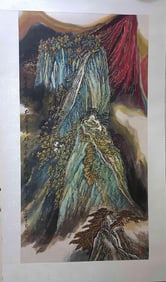 A Chinese Painting Depicting Landscape