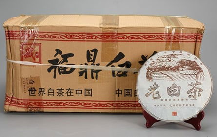 A Set of Forty-Eight White Tea Cakes