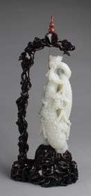 Chinese Nephrite Jade Ornament, GIA #2161107138