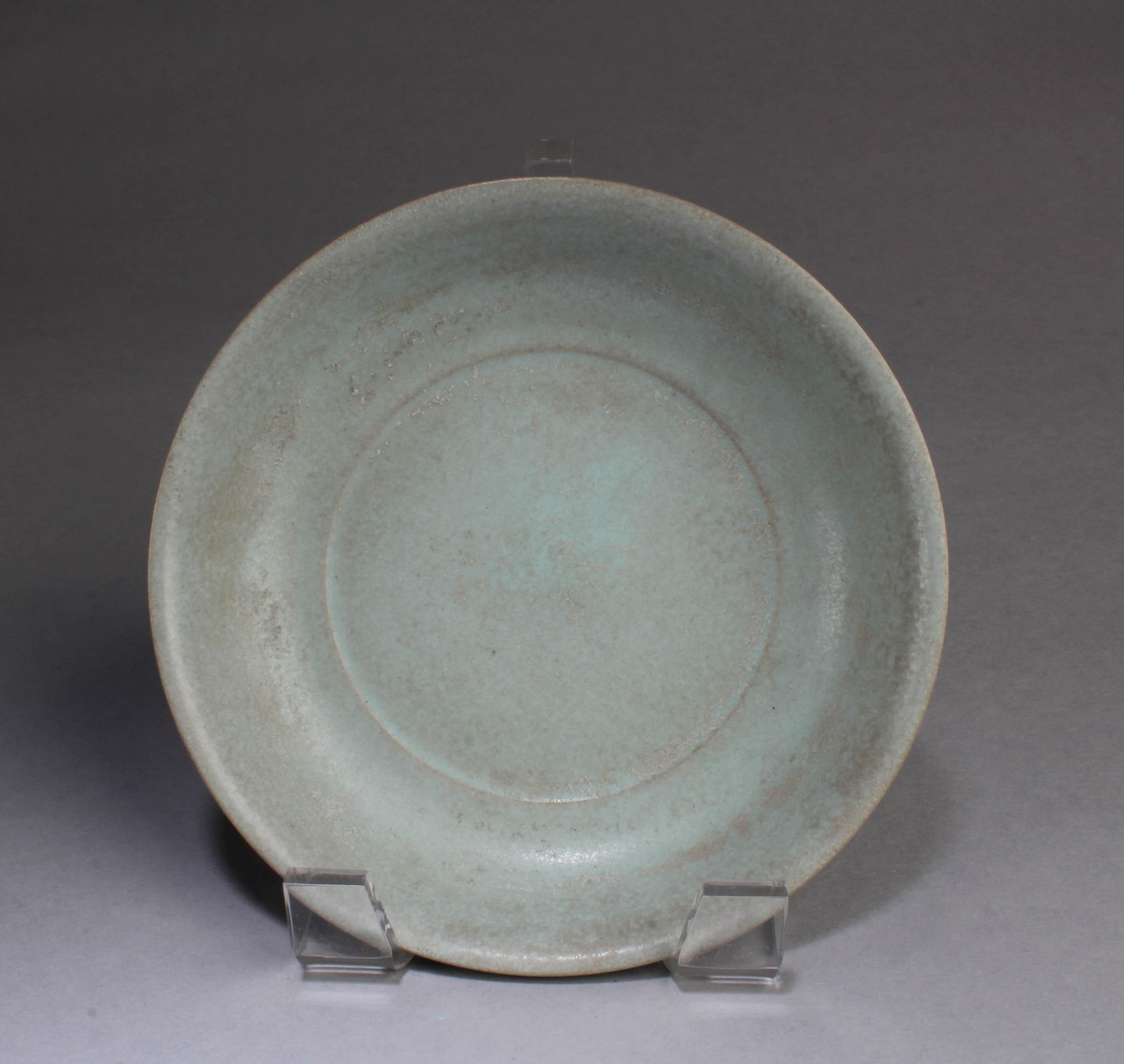 Chinese Ruyao Plate: Chinese Ruyao Plate. Diameter: 6"