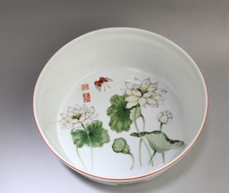 A Porcelain Ornament