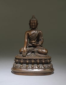 Chinese Bronze Buddha Statue