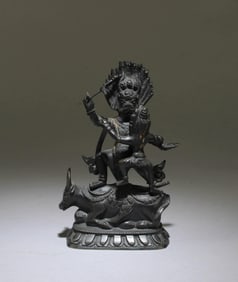 A Bronze Bodhisattva Statue