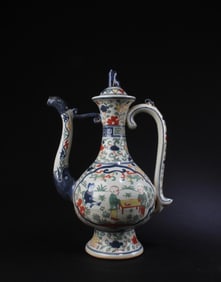 Chinese Doucai Teapot