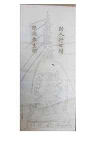 Japanese Painting of Buddha