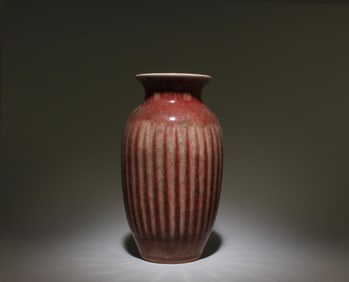 Chinese Peach Blossom Vases