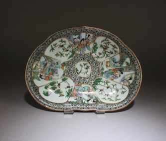19th C. Porcelain Plate