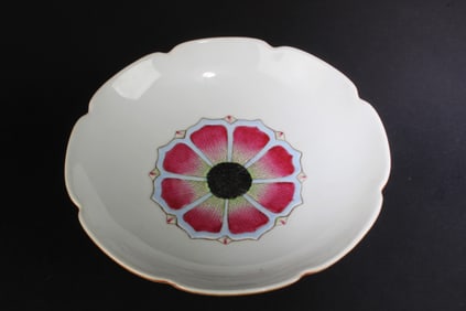 Chinese Porcelain Stem Plate