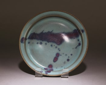A Jun Kiln Plate