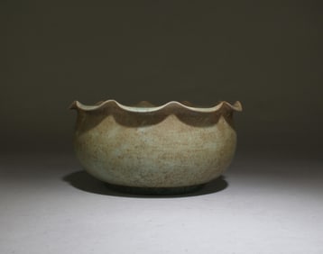 A Ru Ware Lobed Ink Washer