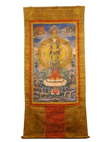 Buddha Figure Thangka