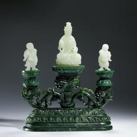White Jade Guanyin Statue