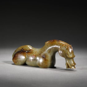 Carved Jade Horse