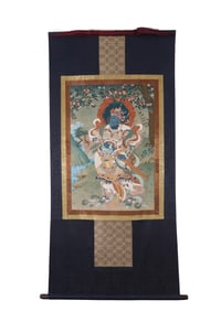 Buddha Figure Thangka