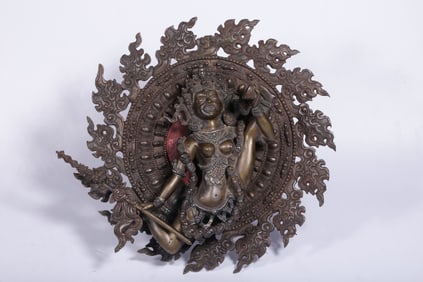 A Bronze Dakini Statue