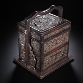 A Zitan Wood Food Box