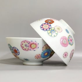 A Pair of Porcelain Bowls