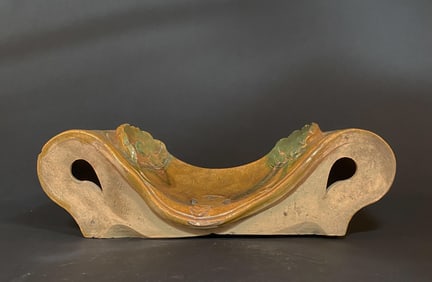 Antique Chinese Pottery Pillow