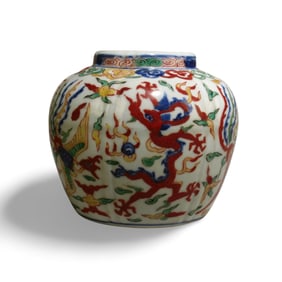 A Wucai Jar