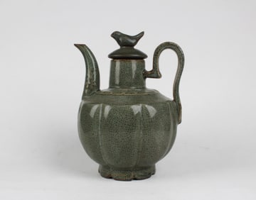 Chinese Porcelain Glazed Teapot
