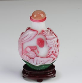 Chinese Porcelain Snuff Bottle